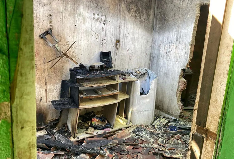 Criança morre em incêndio na casa onde morava no oeste da Bahia